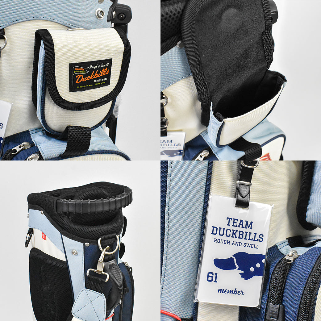 【rough&swell】MOUNTAIN CADDY キャディバッグ IVORY (ROU-RSA26014)