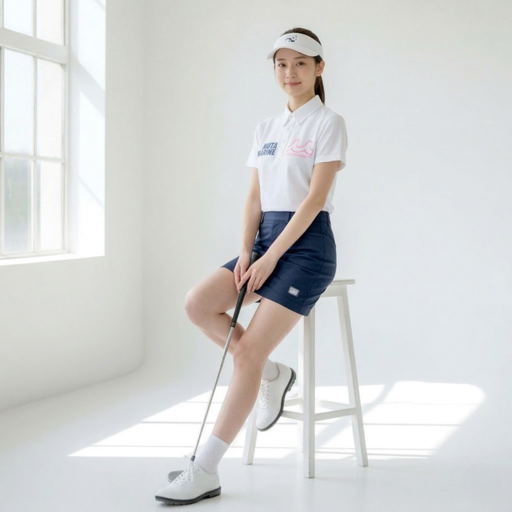 【lady's】muta×Yellow Lobster マリンゴルフスタイル コーディネート