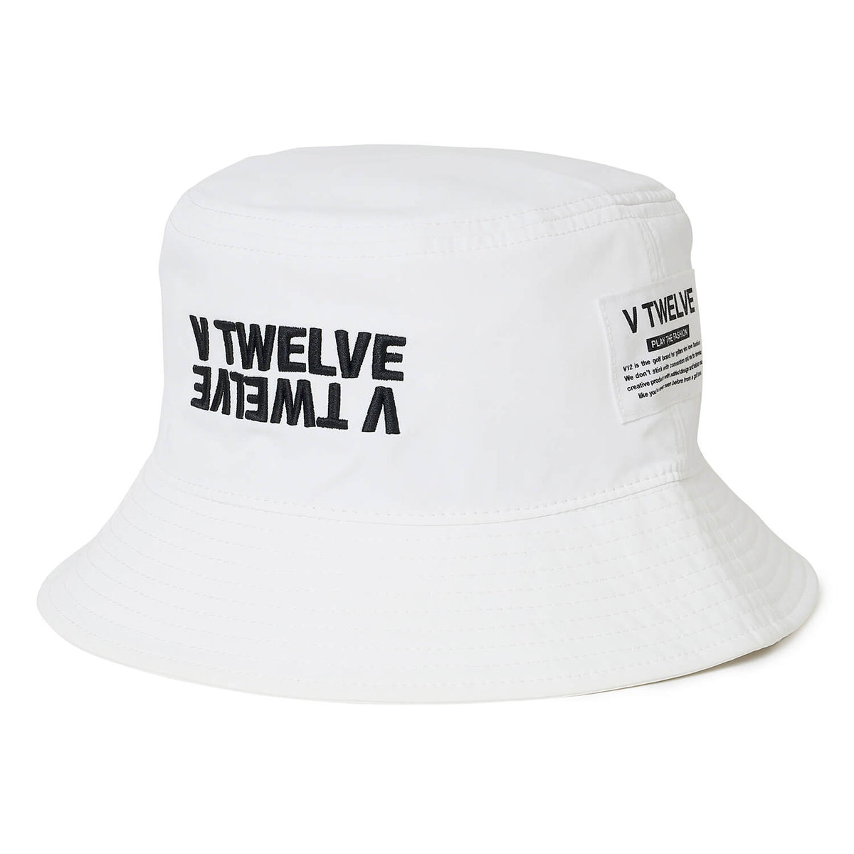 V12 INVERT HAT WHITE