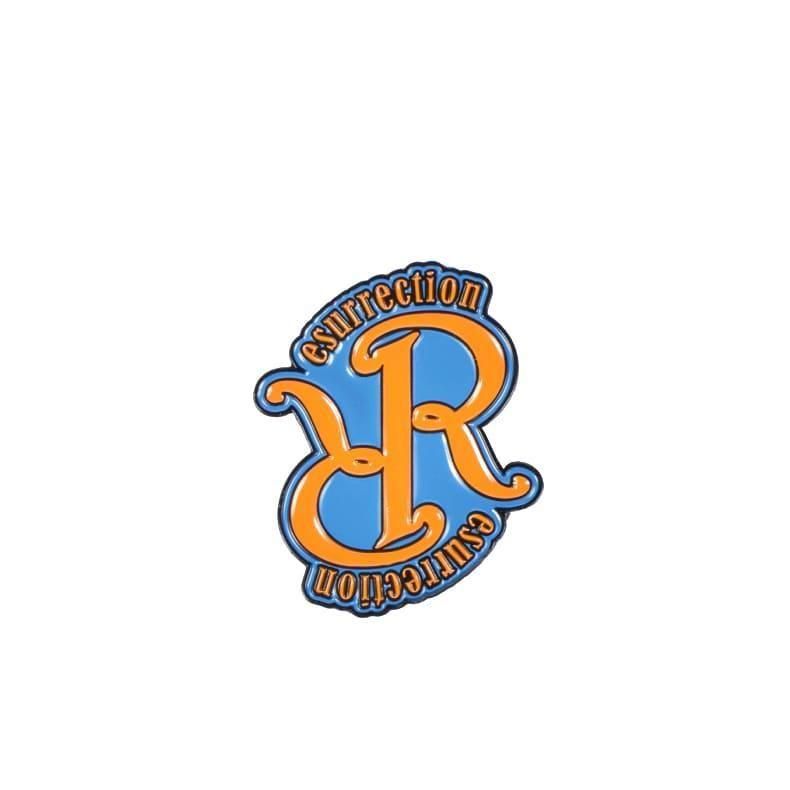 【Resurrection】CLIP MARKER (RRLOGO) マーカー ORANGE/BLUE