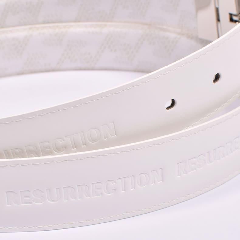 【Resurrection】コアトル リバーシブル (30mm) MONO WHITE