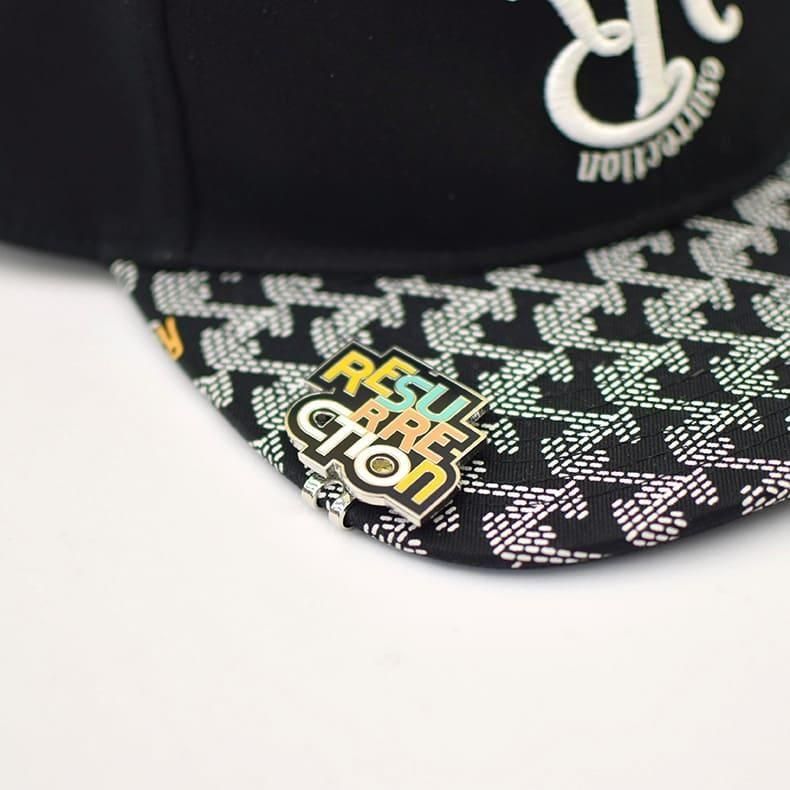 【Resurrection】クリップマーカー (カラフルロゴ) BLACK