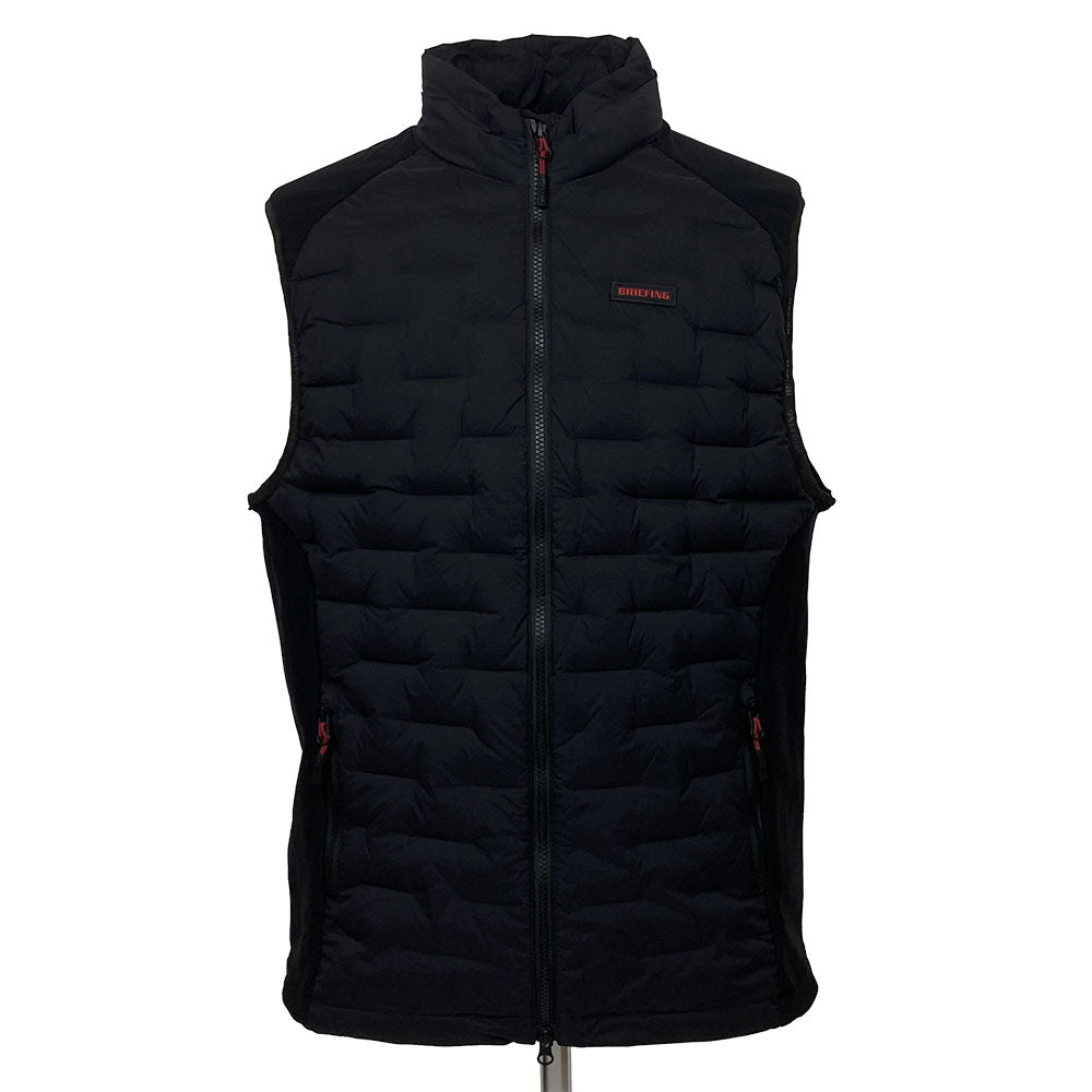 BRIEFING】HYBRID DOWN VEST ダウンベスト XLサイズ［BLACK］（BRG233M50）