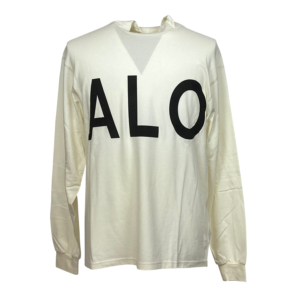 【SALVAGE PUBLIC】サルベージパブリック パブリック ホヌ 長袖Tシャツ (BIG ALOHA) オフホワイト M・Lサイズ(SVKA2015)