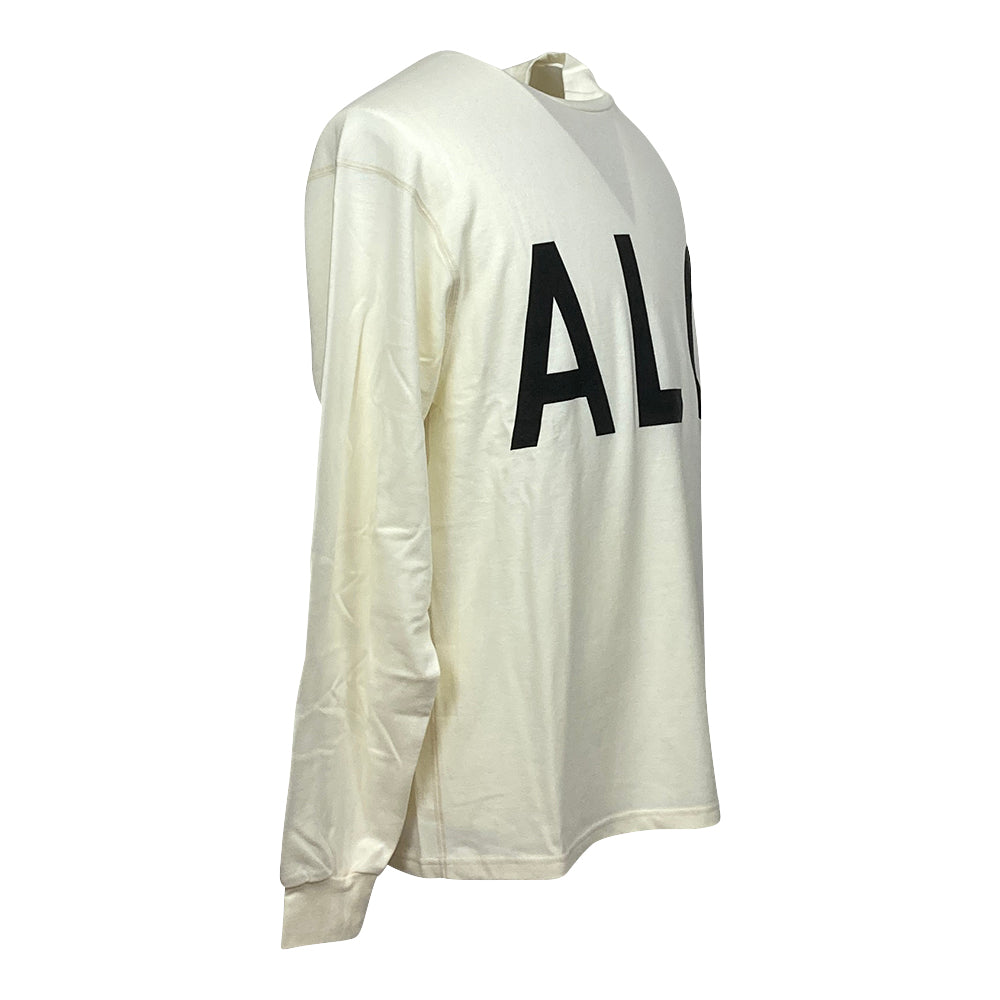 【SALVAGE PUBLIC】サルベージパブリック パブリック ホヌ 長袖Tシャツ (BIG ALOHA) オフホワイト M・Lサイズ(SVKA2015)