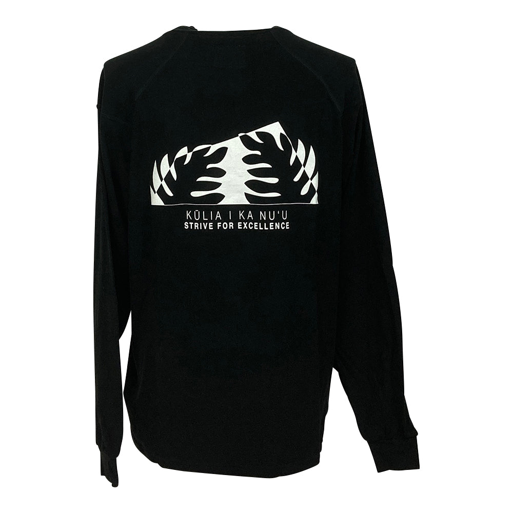 【SALVAGE PUBLIC】サルベージパブリック monogram EMB モックネック 長袖Tシャツ ブラック M・Lサイズ(SVKA2015)