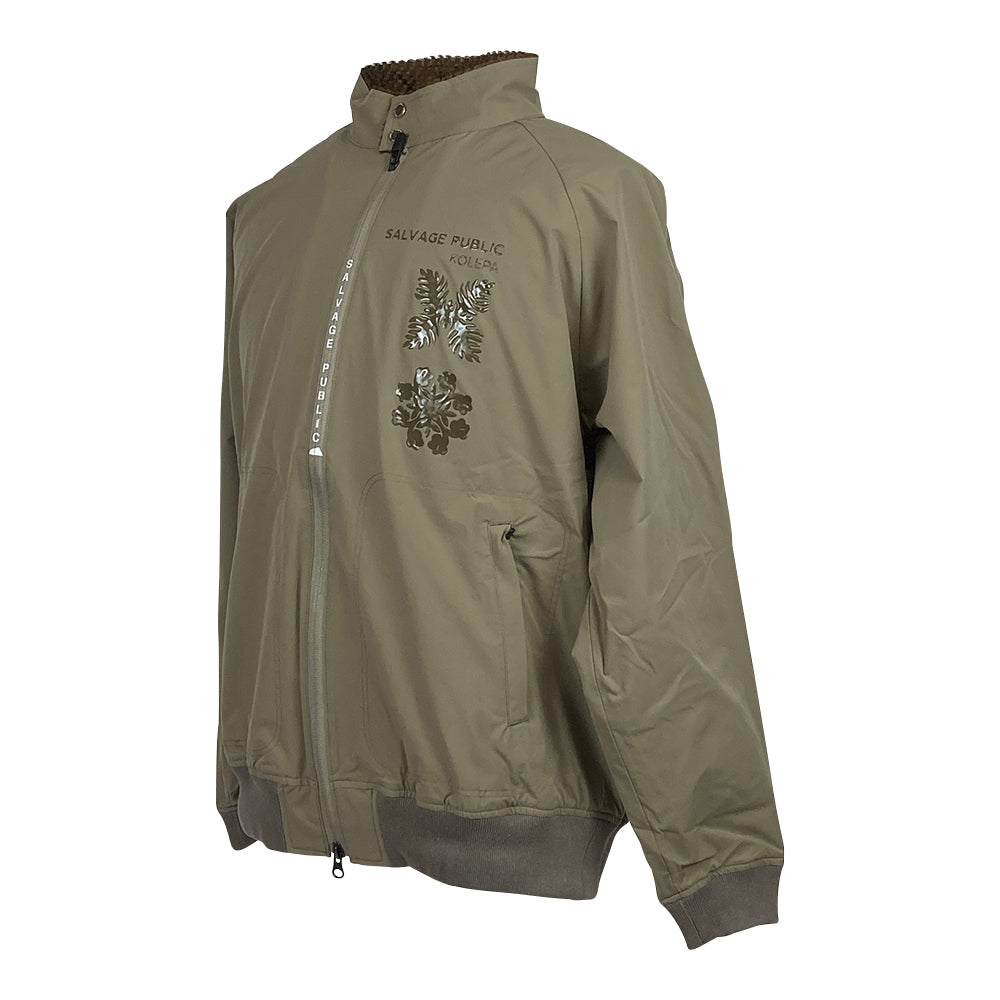 【SALVAGE PUBLIC】サルベージパブリック パブリック Malino Harrington ストレッチ ジャケット グレージュ S サイズ(SVKA3026)