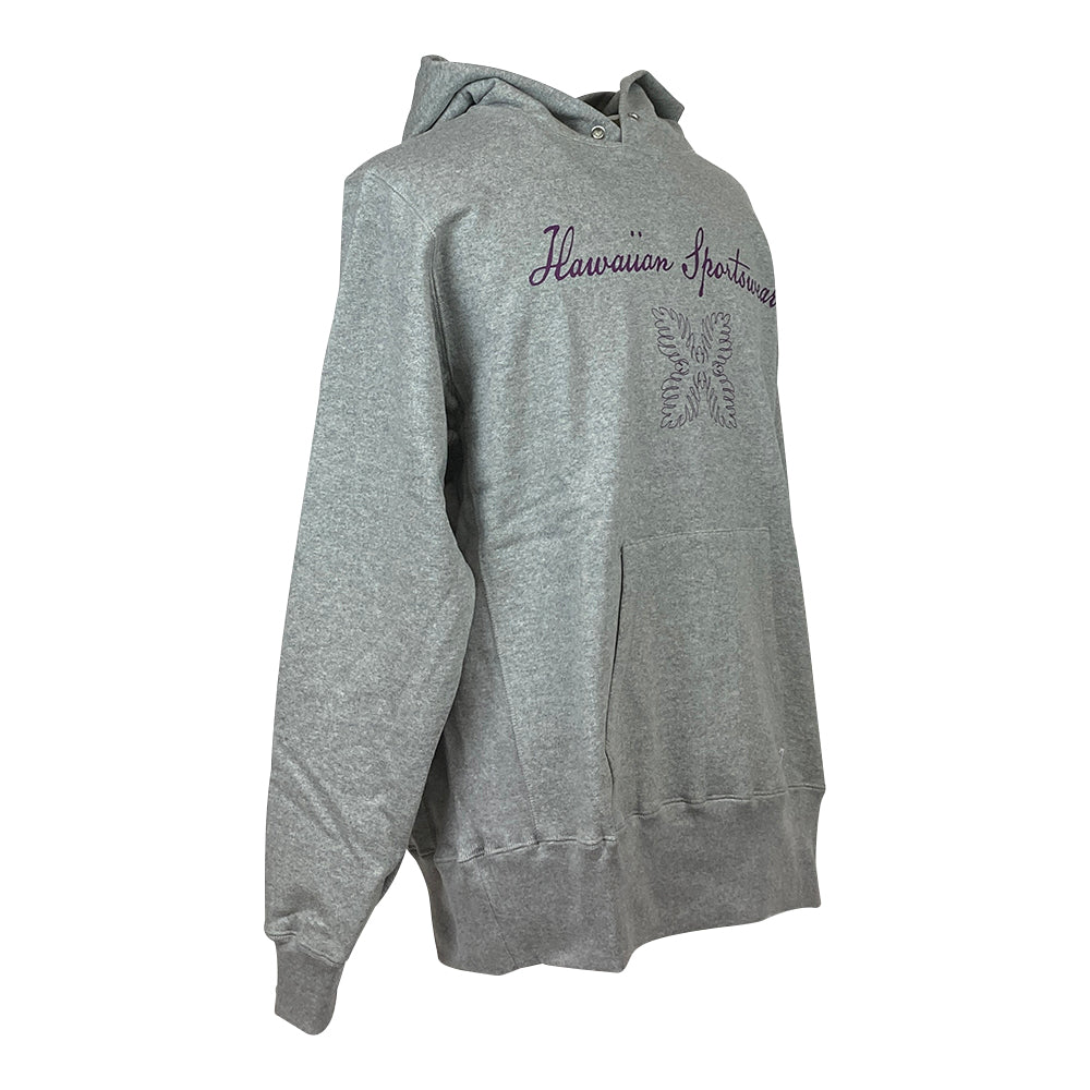 【SALVAGE PUBLIC】サルベージパブリック パブリック パーカー SALVAGE PUBLIC Pullover Hoodie(Hawaiian sportswear) ヘザーグレー S・M・Lサイズ(SV3AW009)