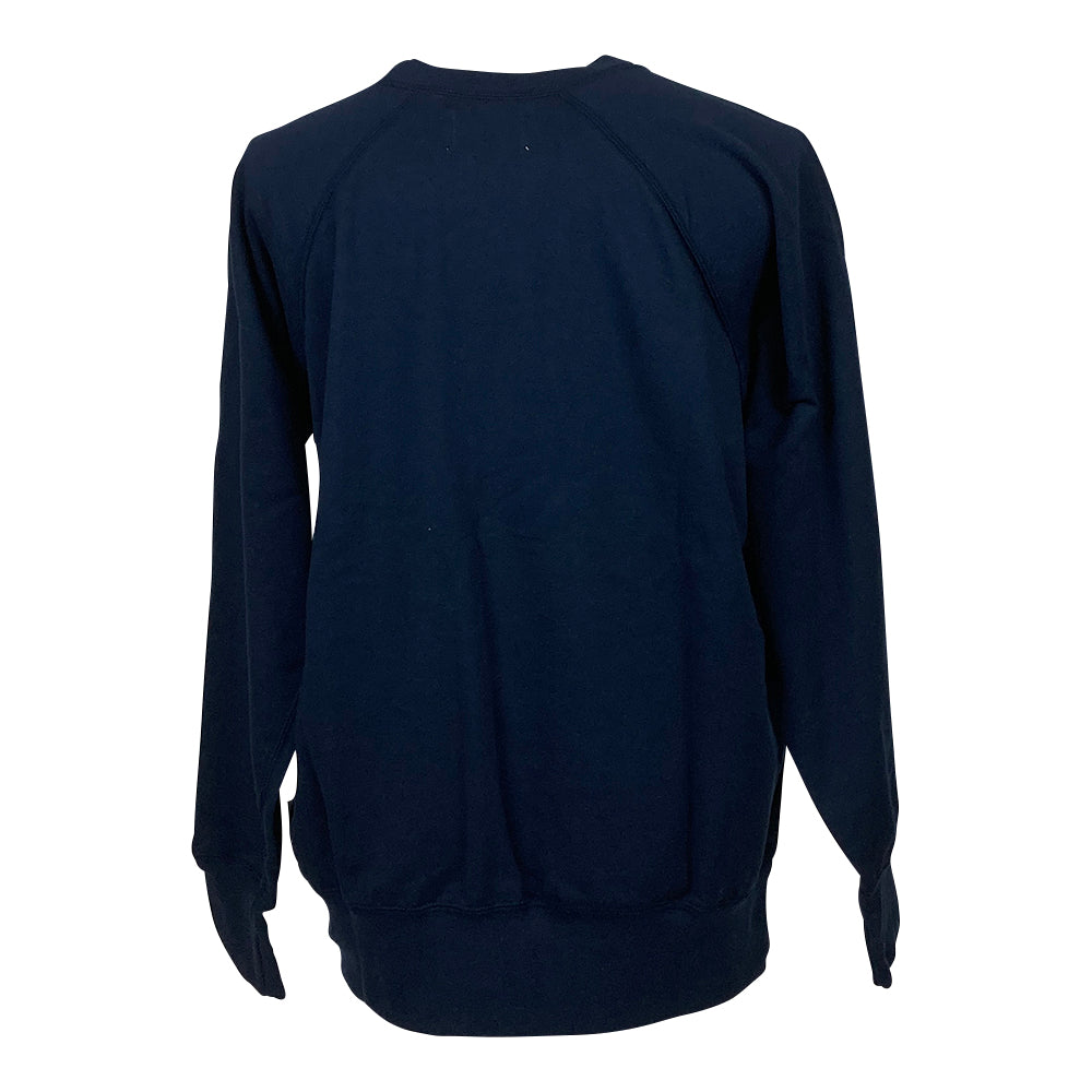 【SALVAGE PUBLIC】サルベージパブリック French Terry Crew neck ネイビー Lサイズ(SV3AW002)
