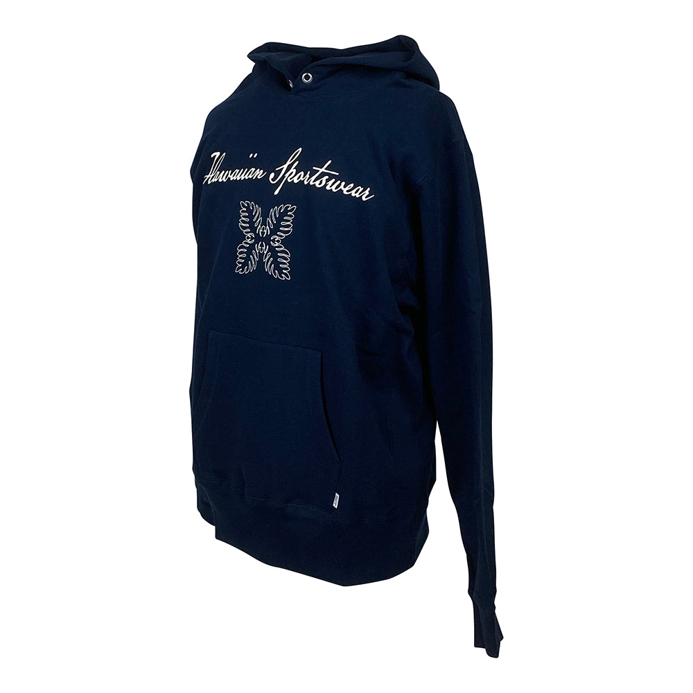 【SALVAGE PUBLIC】サルベージパブリック パブリック パーカー SALVAGE PUBLIC Pullover Hoodie(Hawaiian sportswear) ネイビー S・M・Lサイズ(SV3AW009)