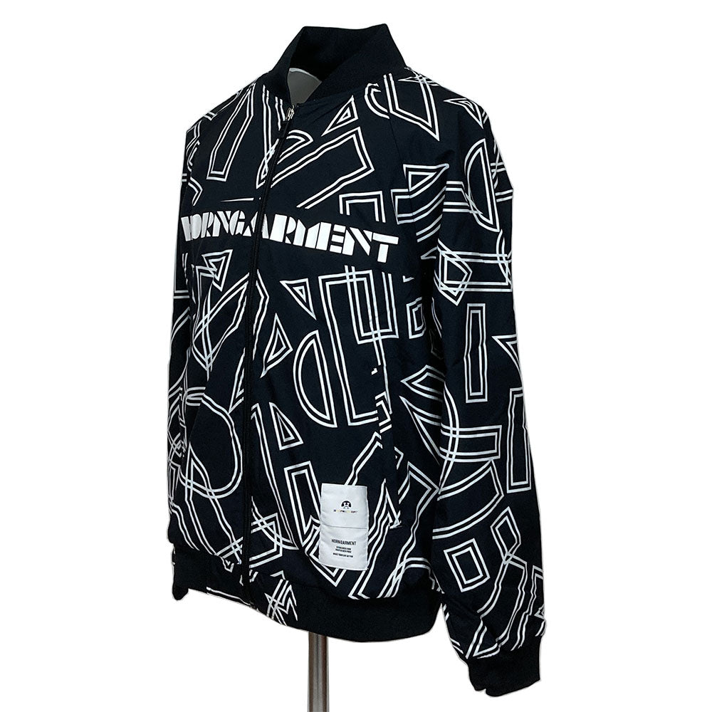 【HORN GARMENT】MEN'S ADialogue Stretch Bomber ボンバージャケット ブラック M・Lサイズ(HCM-2C-AD03)