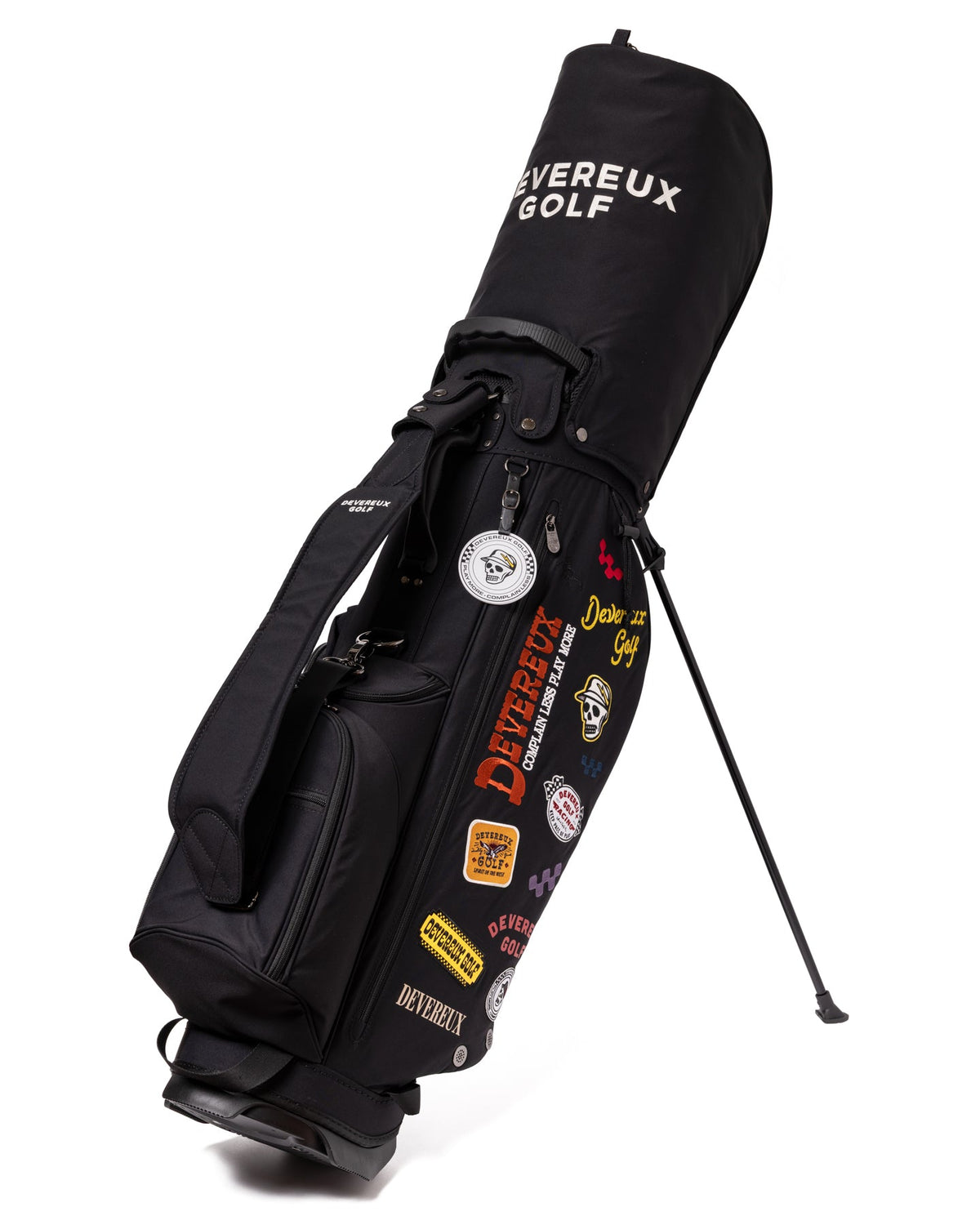PIONEER TOWN Logo Assorted CADDIE BAG 075764811-BLACK