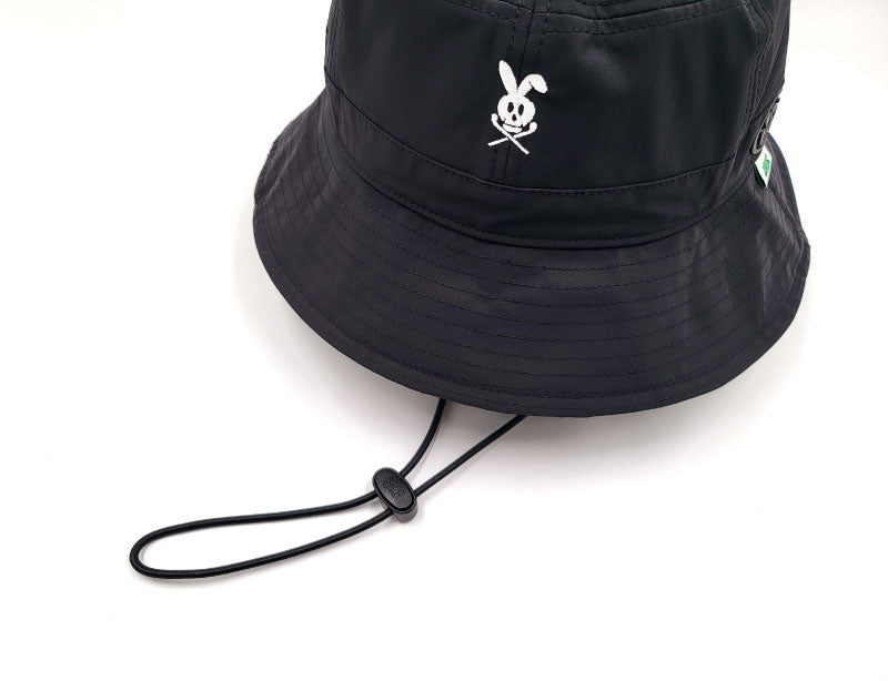 【YORF】LOGO POINT FISHING HAT ブラック(ZZYRF-1086294803)