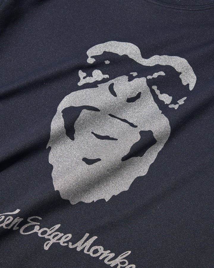 【GREEN EDGE MONKEYS】モックネック Tシャツ ブラック(ZZGEM-40363002)