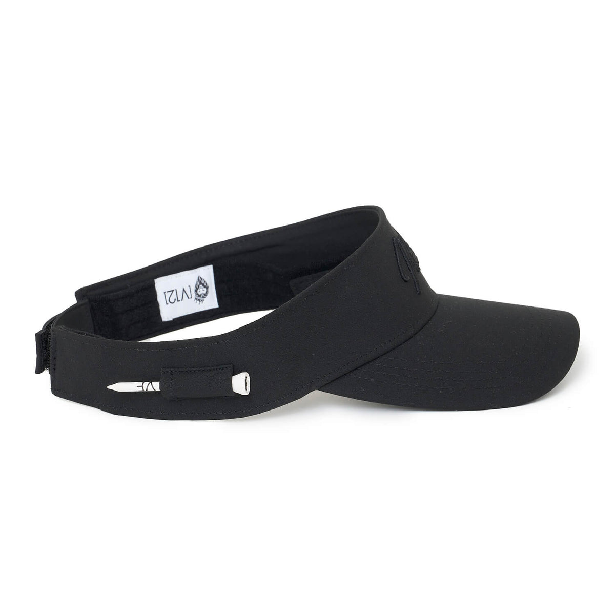 【V12】HIDE HC VISOR サンバイザー BLACK(ZZV12-V122620CP05)