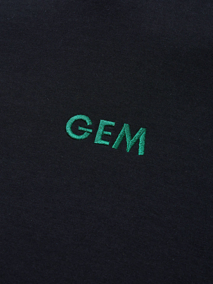 【GREEN EDGE MONKEYS】コットンストレッチ フーディ ブラック(ZZGEM-60363006)