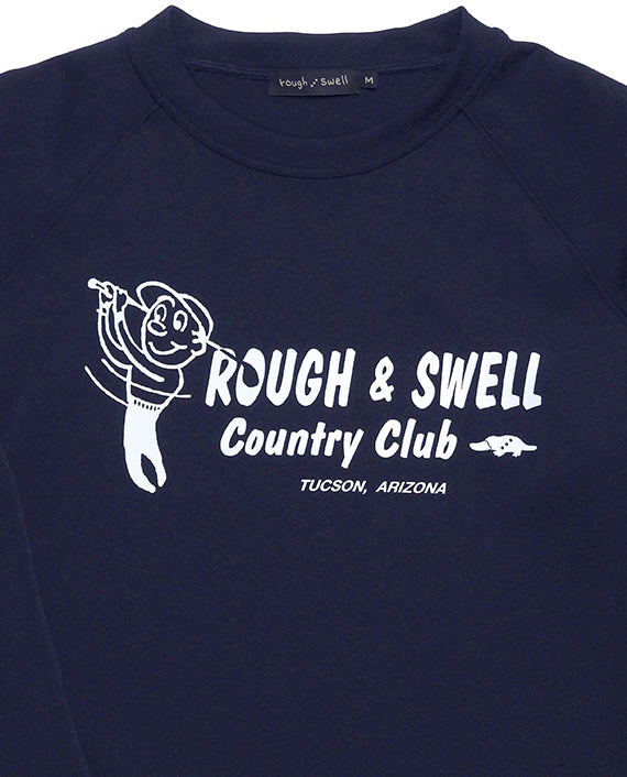 rough&swell COUNTRY CLUB SWEAT NAVY