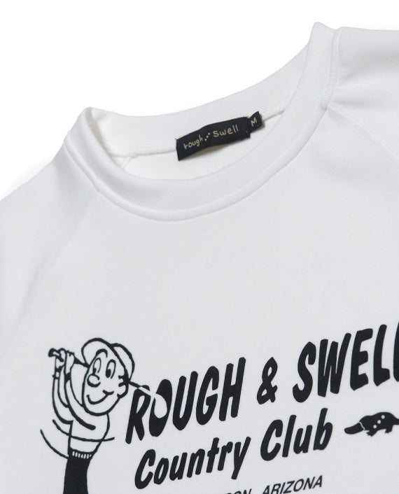 rough&swell COUNTRY CLUB SWEAT WHITE