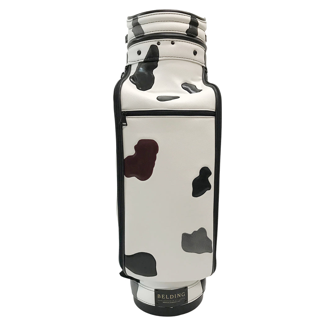 【BELDING】キャディバッグ (8.5) XLスタッフバッグ・カウパッチ with ロゴ   (model : HBCB-850139)