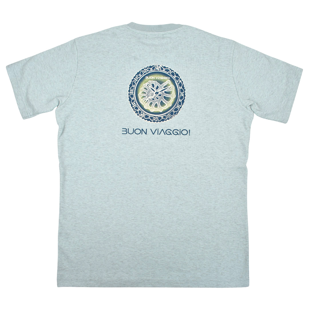 【BUON VIAGGIO】ボーンビアッジョ 半袖Tシャツ L.GREEN (BOV-BV01)