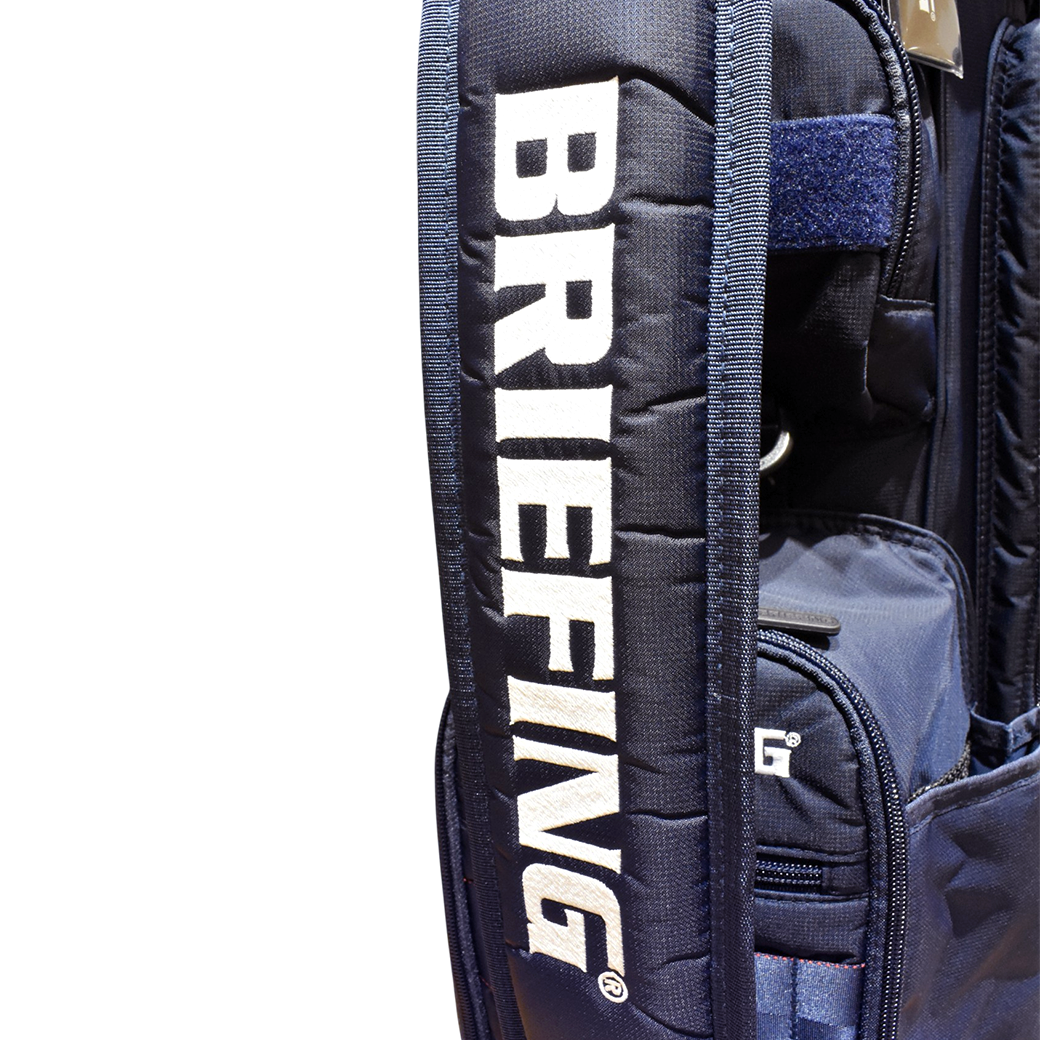 【BRIEFING】BRG251D01 キャディバッグ NAVY (BRF-BRG251D01)