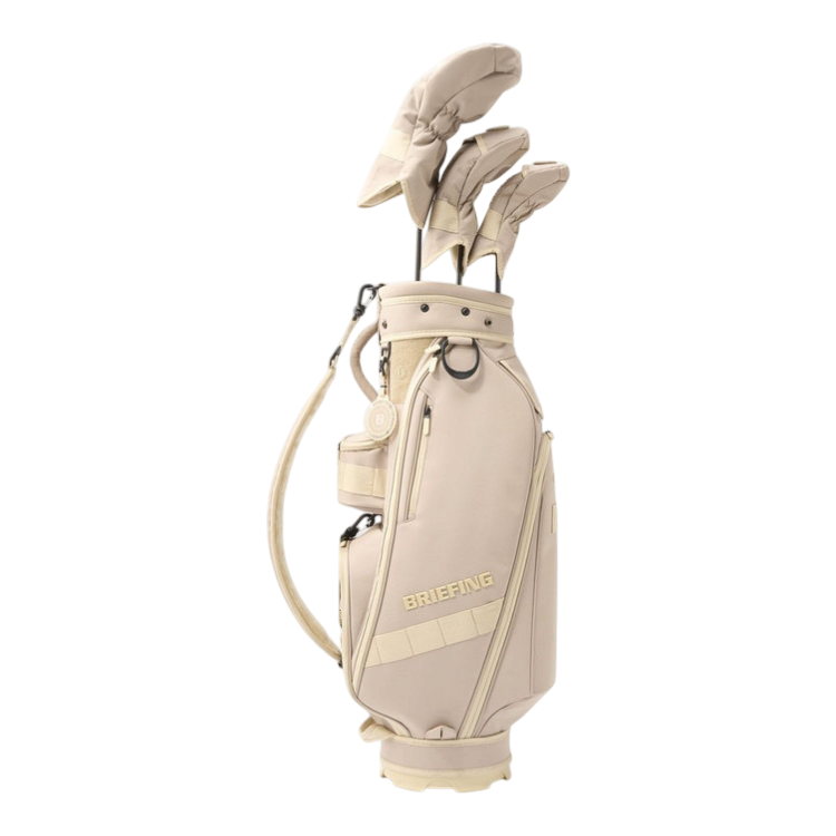 【BRIEFING】CR-14 キャディバッグ BEIGE(BRF-BRG261D01)