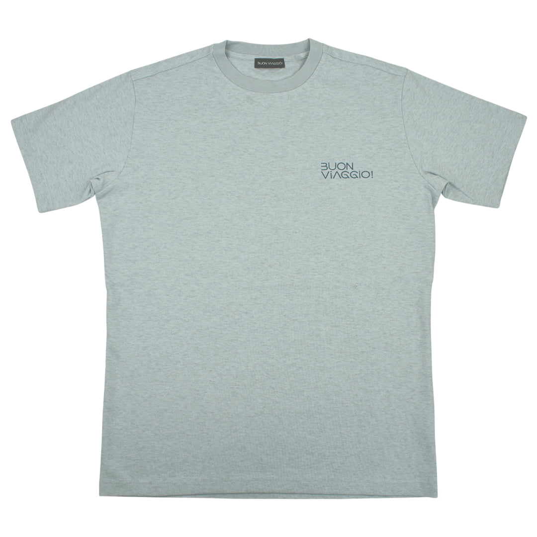 【BUON VIAGGIO】2025ss ボーンビアッジョ 半袖Tシャツ L.GREEN (BV-01-L.GREEN)