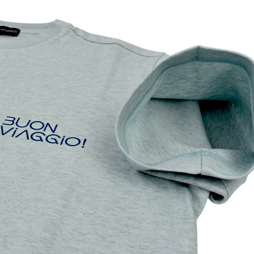【BUON VIAGGIO】2025ss ボーンビアッジョ 半袖Tシャツ L.GREEN (BV-01-L.GREEN)