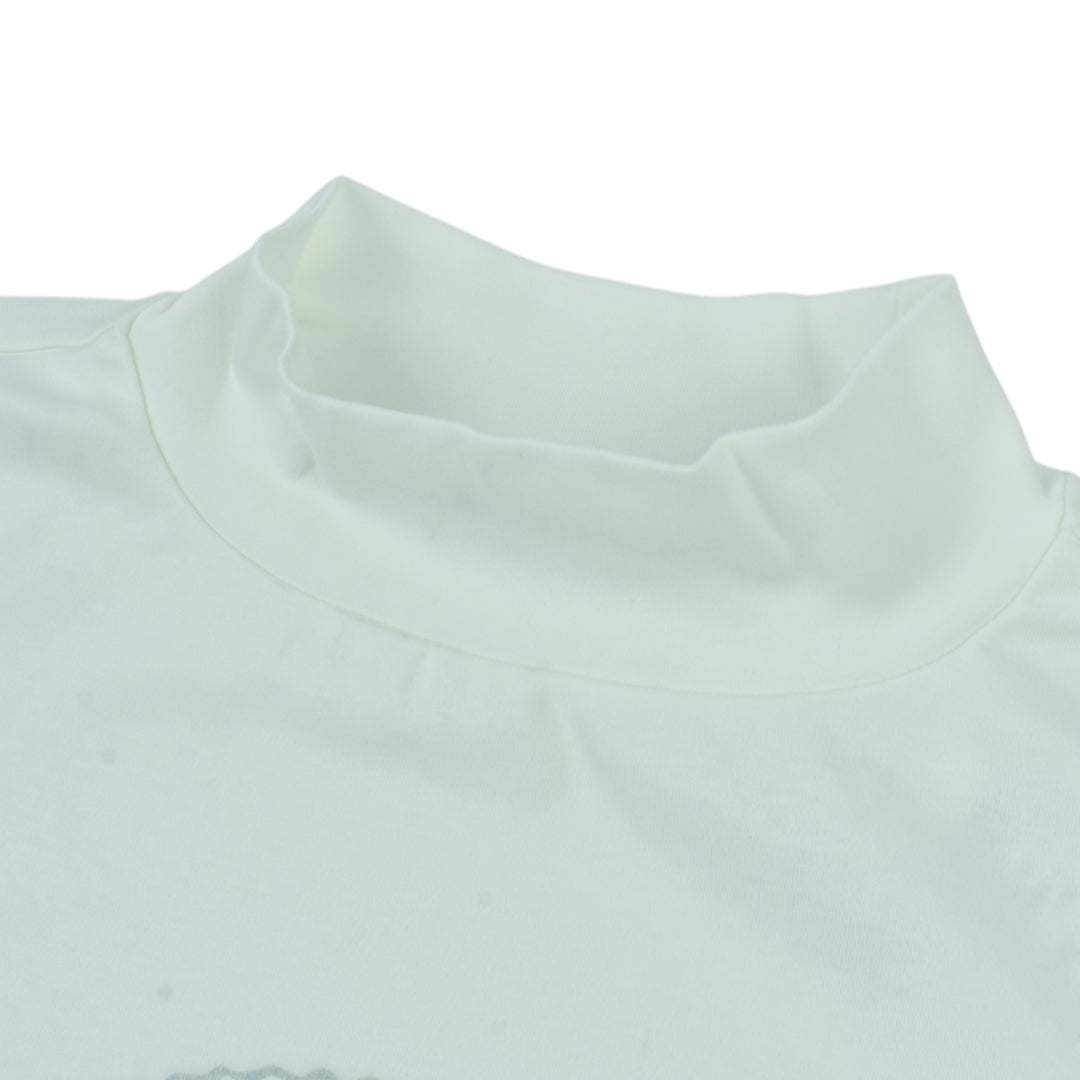 【BUON VIAGGIO】2025ss ボーンビアッジョ 半袖モックシャツ WHITE (BOV-BV01M-WHITE)