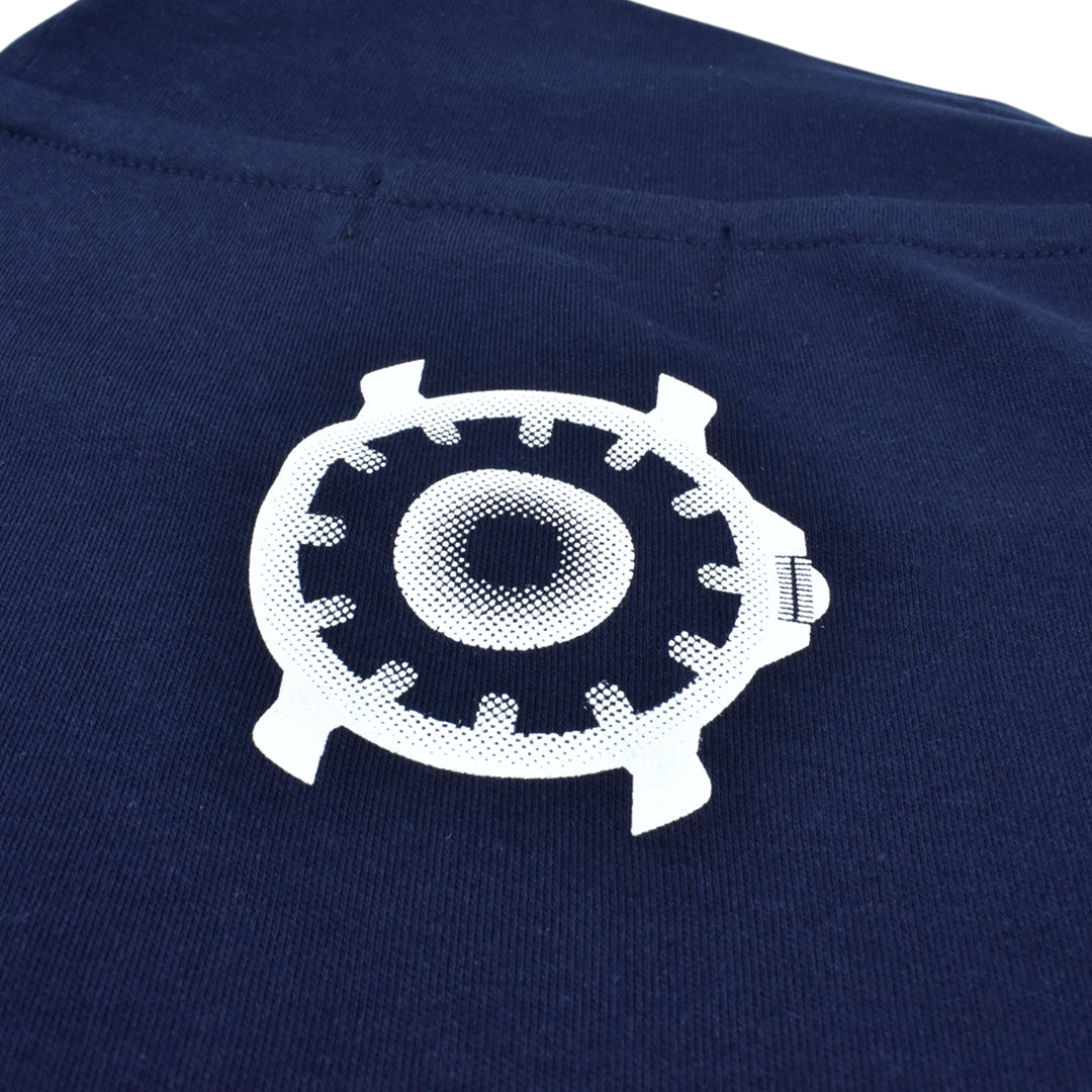 【BUON VIAGGIO】2025ss ボーンビアッジョ 半袖モックシャツ NAVY (BOV-BV02M-NAVY)