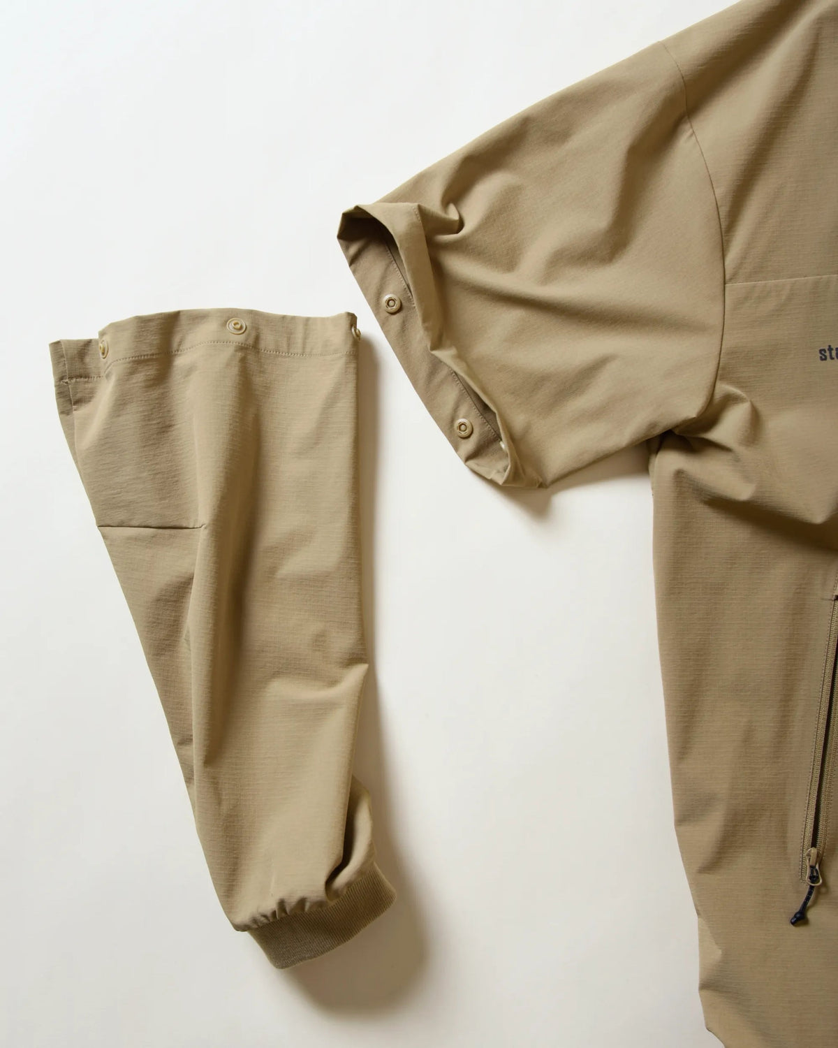 【CHECKER48】RIPSTOP LAB PO JACKET アウター TOBACCO(CHE-C4800A101)