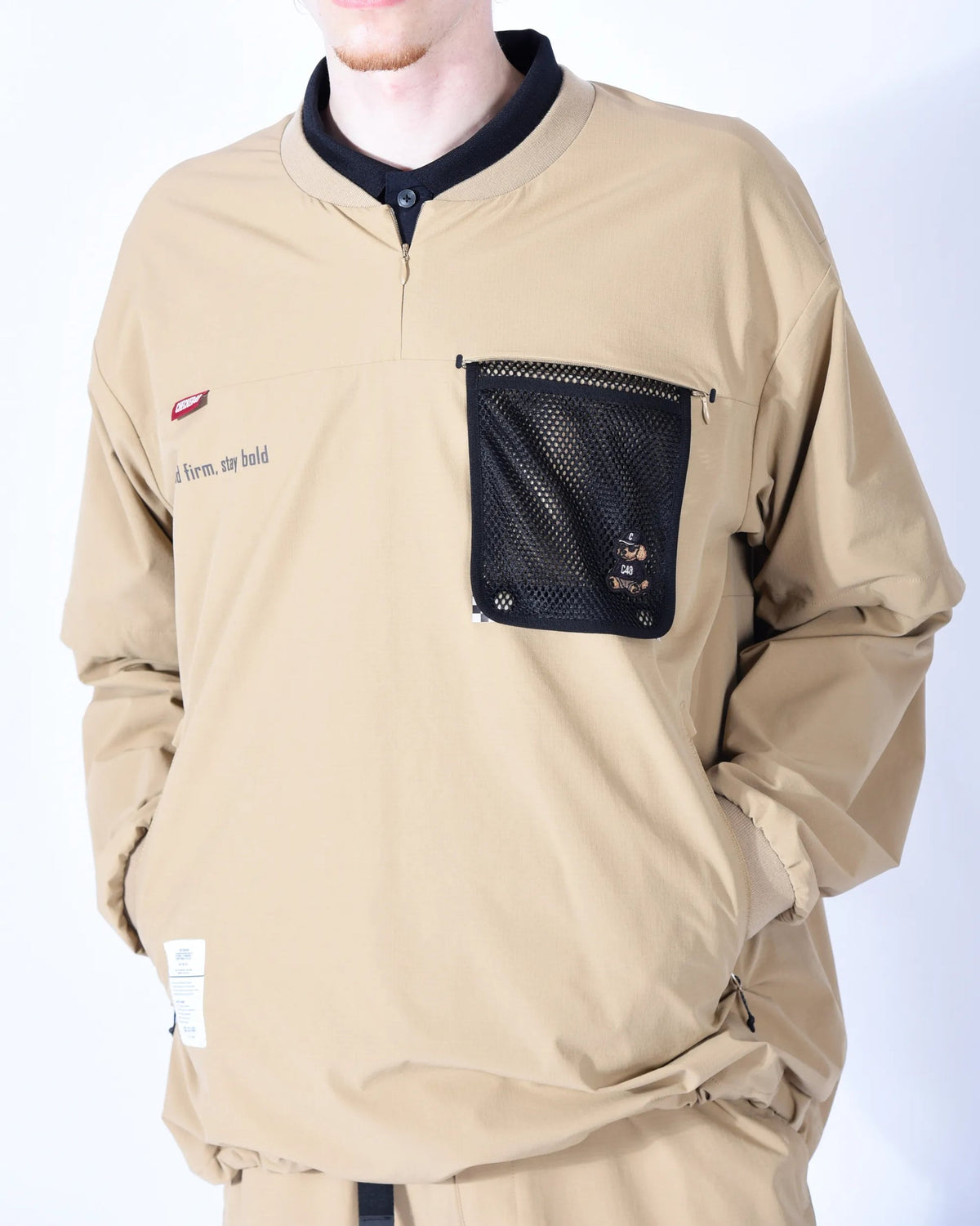 【CHECKER48】RIPSTOP LAB PO JACKET アウター TOBACCO(CHE-C4800A101)
