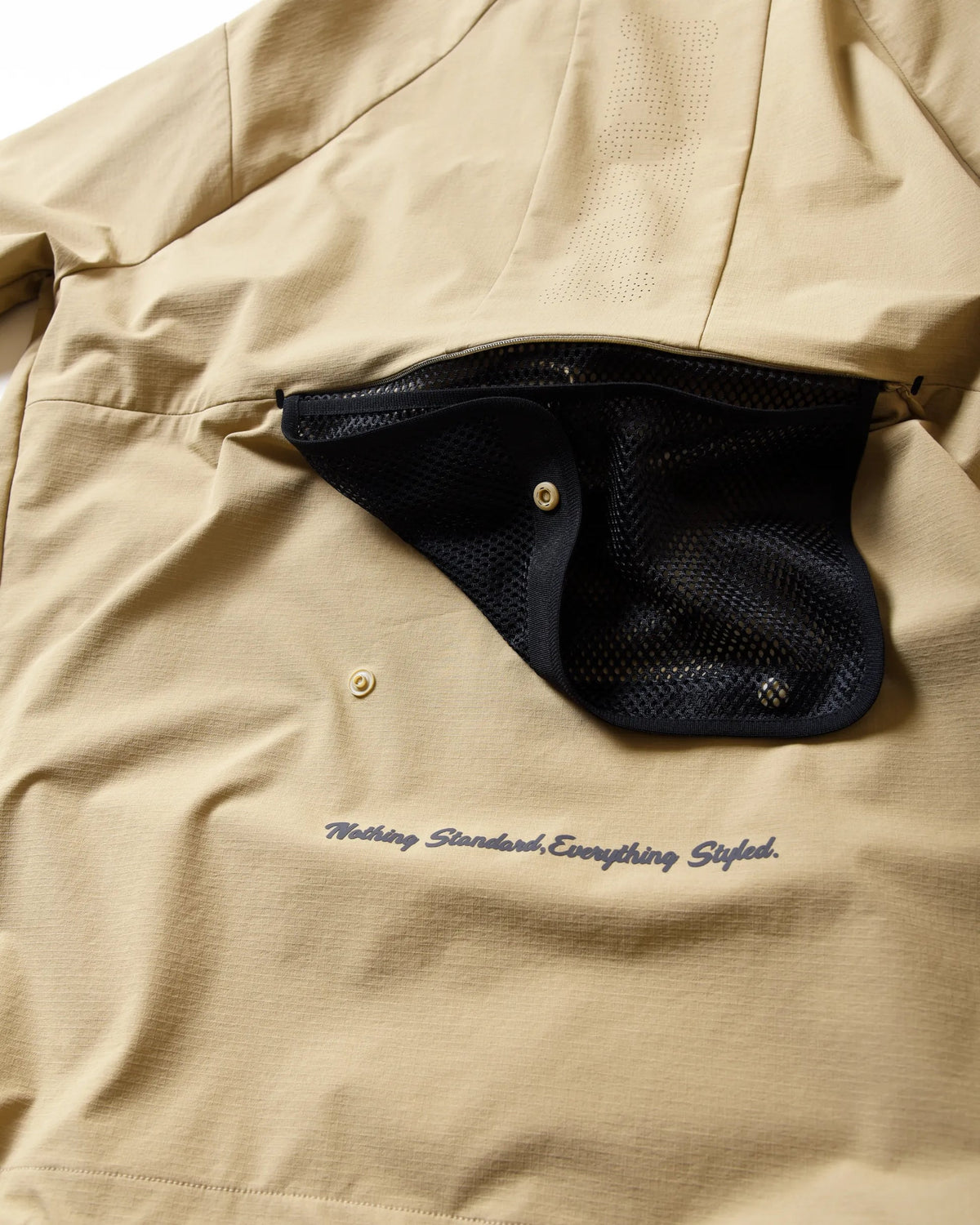 【CHECKER48】Women‘s RIPSTOP LAB PO JACKET アウター TOBACCO(CHE-C4800A101W)