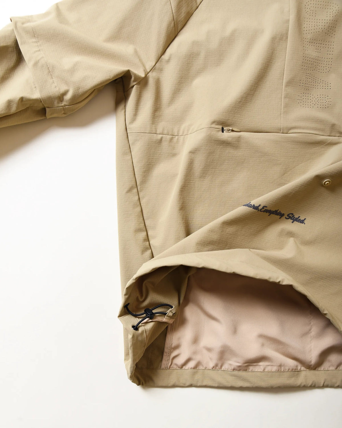 【CHECKER48】Women‘s RIPSTOP LAB PO JACKET アウター TOBACCO(CHE-C4800A101W)