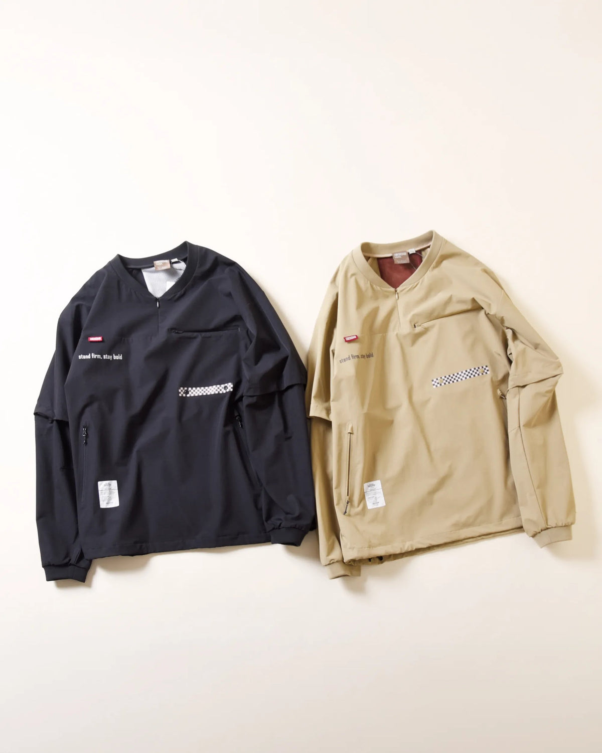 【CHECKER48】RIPSTOP LAB PO JACKET アウター TOBACCO(CHE-C4800A101)