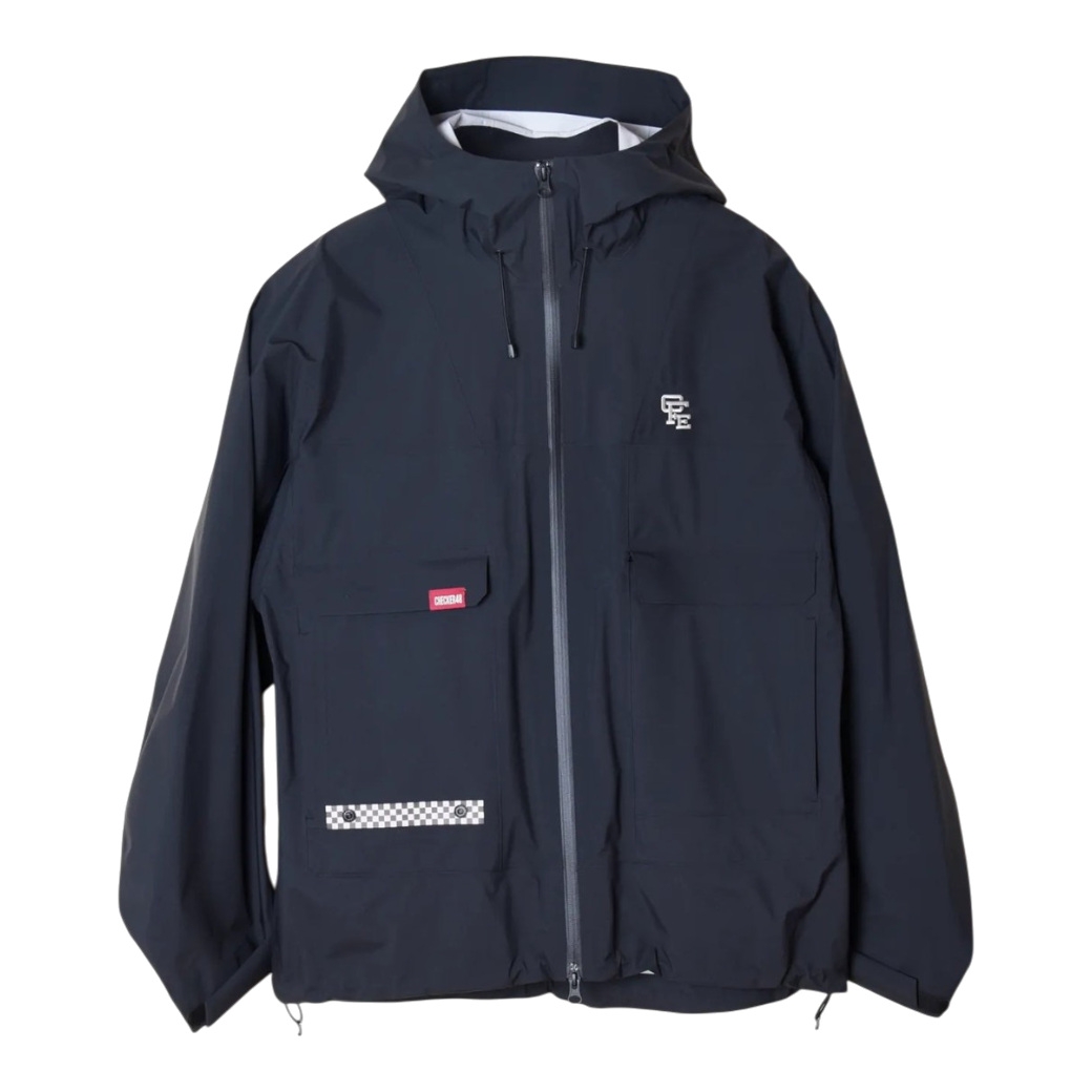 【CHECKER48】66 NYLON TECH JACKET フルジップジャケット BLACK(CHE-C4800A106)
