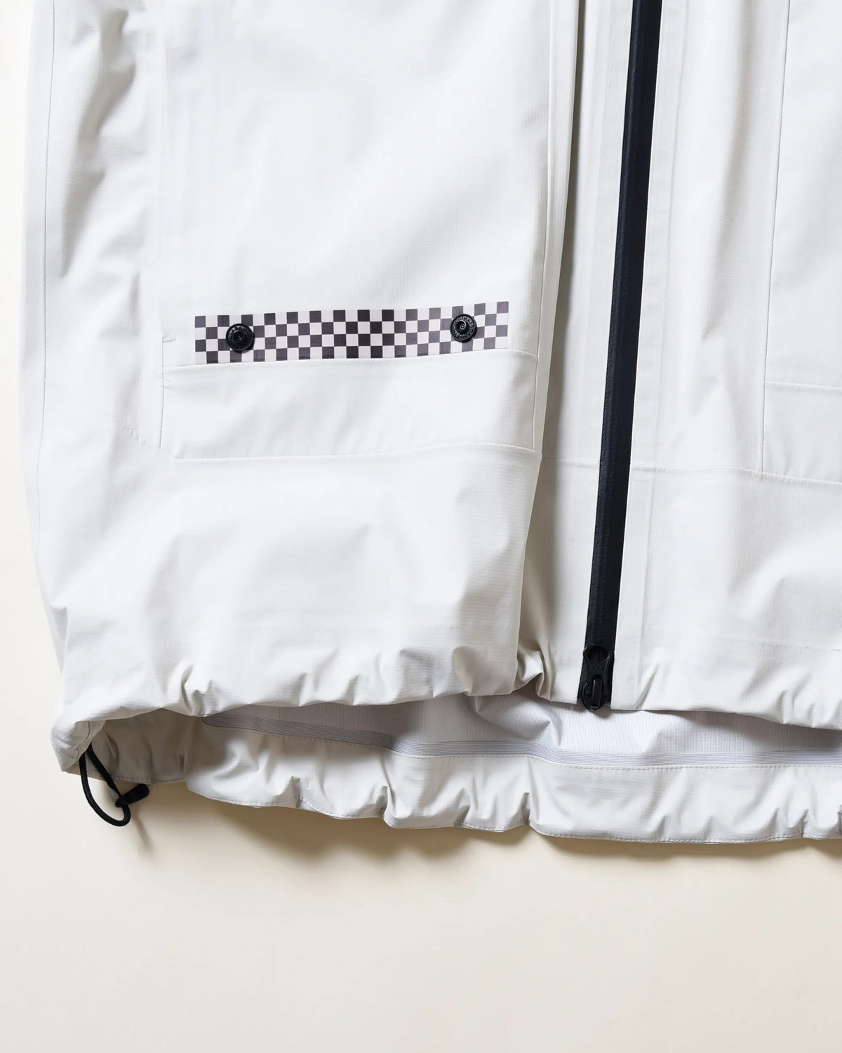 【CHECKER48】66 NYLON TECH JACKET フルジップジャケット BEIGE(CHE-C4800A106)