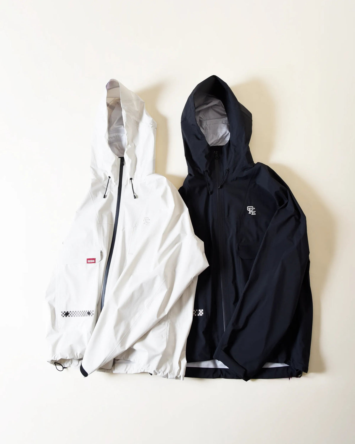 【CHECKER48】66 NYLON TECH JACKET フルジップジャケット BEIGE(CHE-C4800A106)