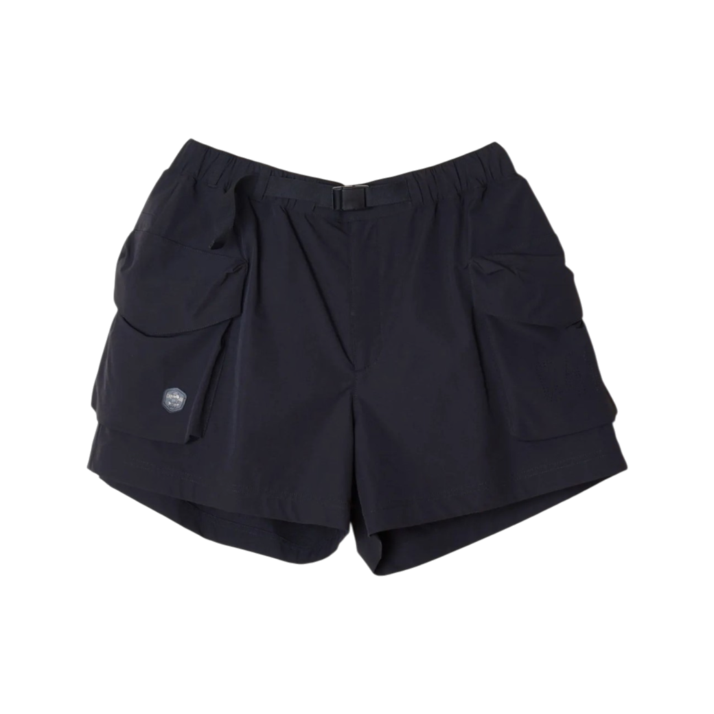 【CHECKER48】RIPSTOP LAB SHORTS ショートパンツ BLACK(CHE-C4800A405W)