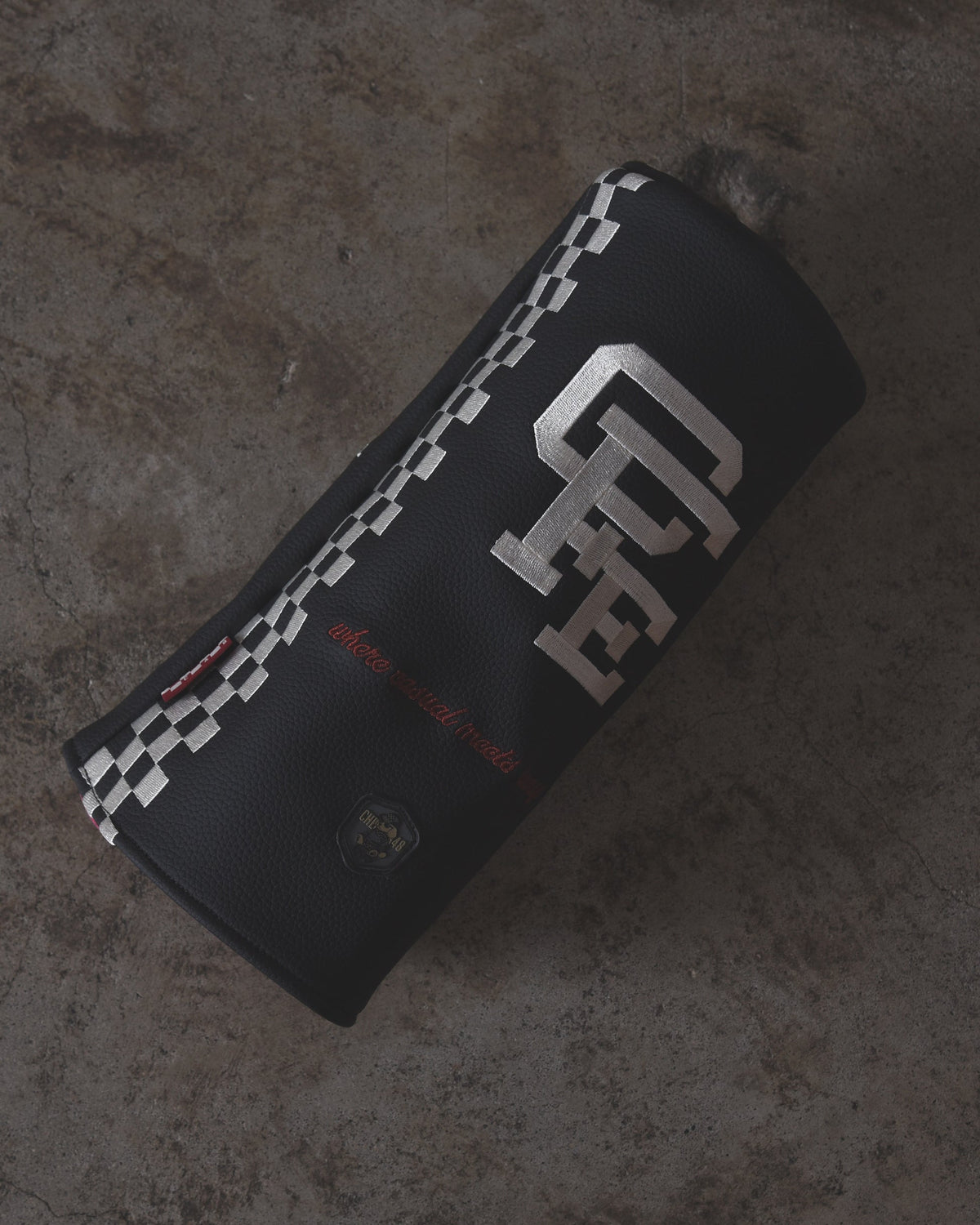 【CHECKER48】CFE POODIE CHECKER BARREL DRIVER COVER ヘッドカバー DR BLACK(CHE-C4800A801)
