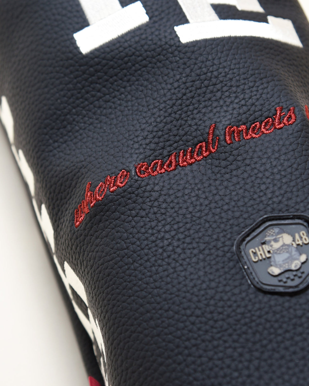【CHECKER48】CFE POODIE CHECKER BARREL DRIVER COVER ヘッドカバー DR BLACK(CHE-C4800A801)