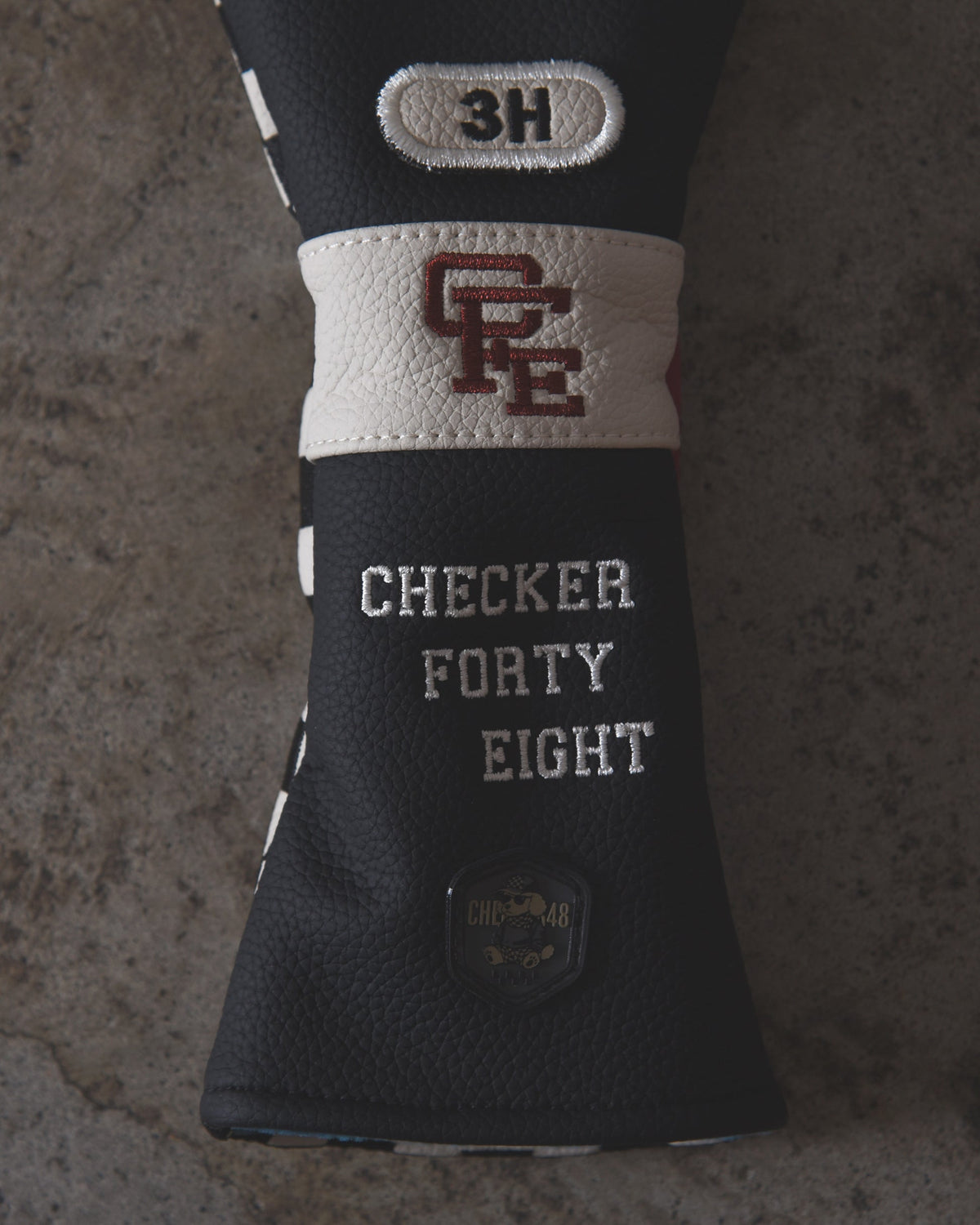 【CHECKER48】CFE POODIE CHECKER HYBRID COVER ヘッドカバー UT BLACK(CHE-C4800A803)