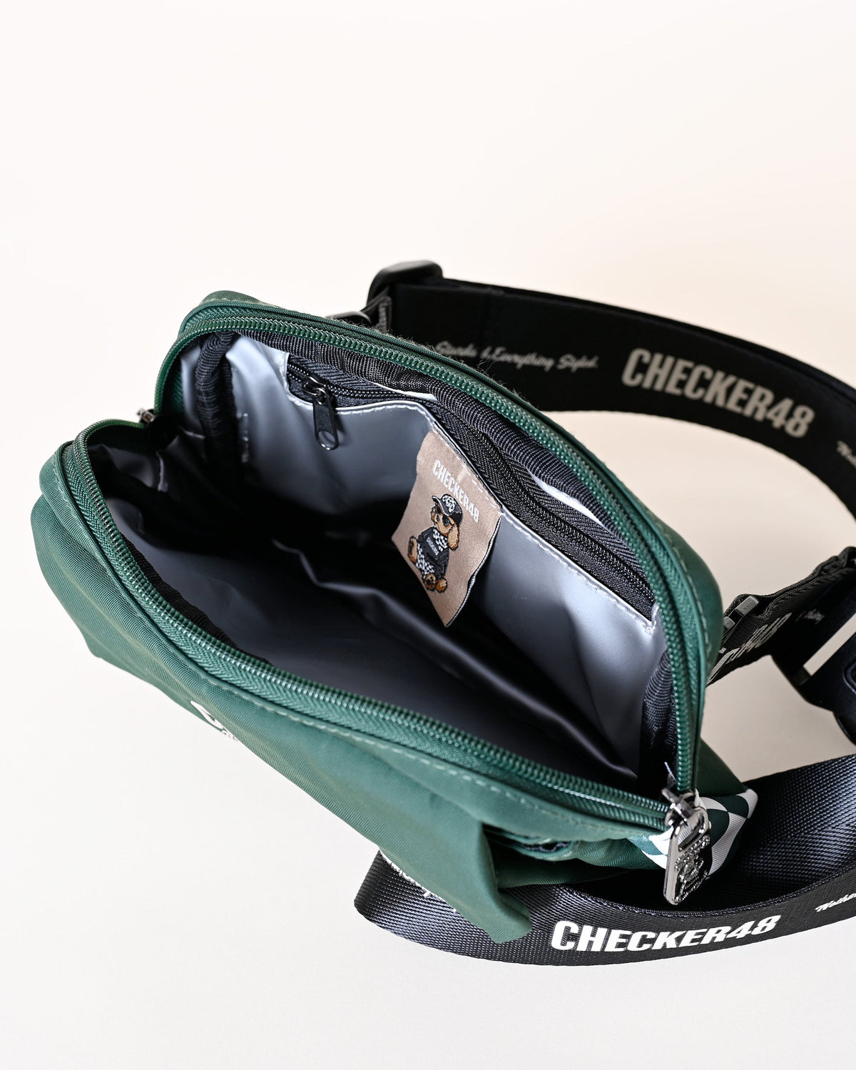 【CHECKER48】POODIE SHOULDER AND WAIST POACH ポーチ DUCK GREEN(CHE-C4800A807)