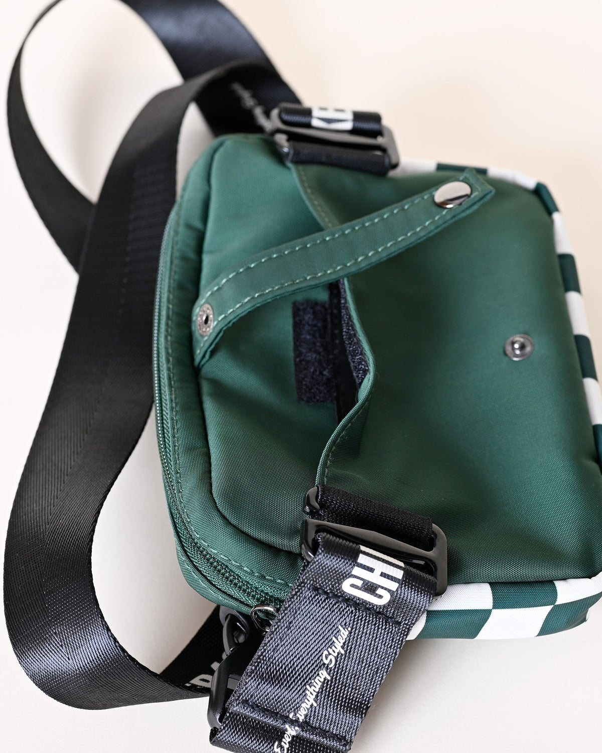 【CHECKER48】POODIE SHOULDER AND WAIST POACH ポーチ DUCK GREEN(CHE-C4800A807)