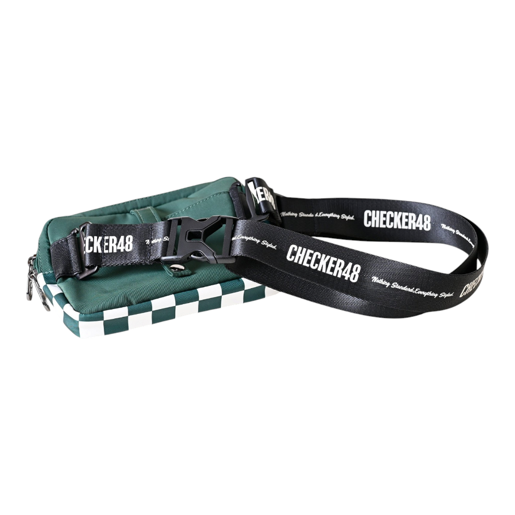 【CHECKER48】POODIE SHOULDER AND WAIST POACH ポーチ DUCK GREEN(CHE-C4800A807)