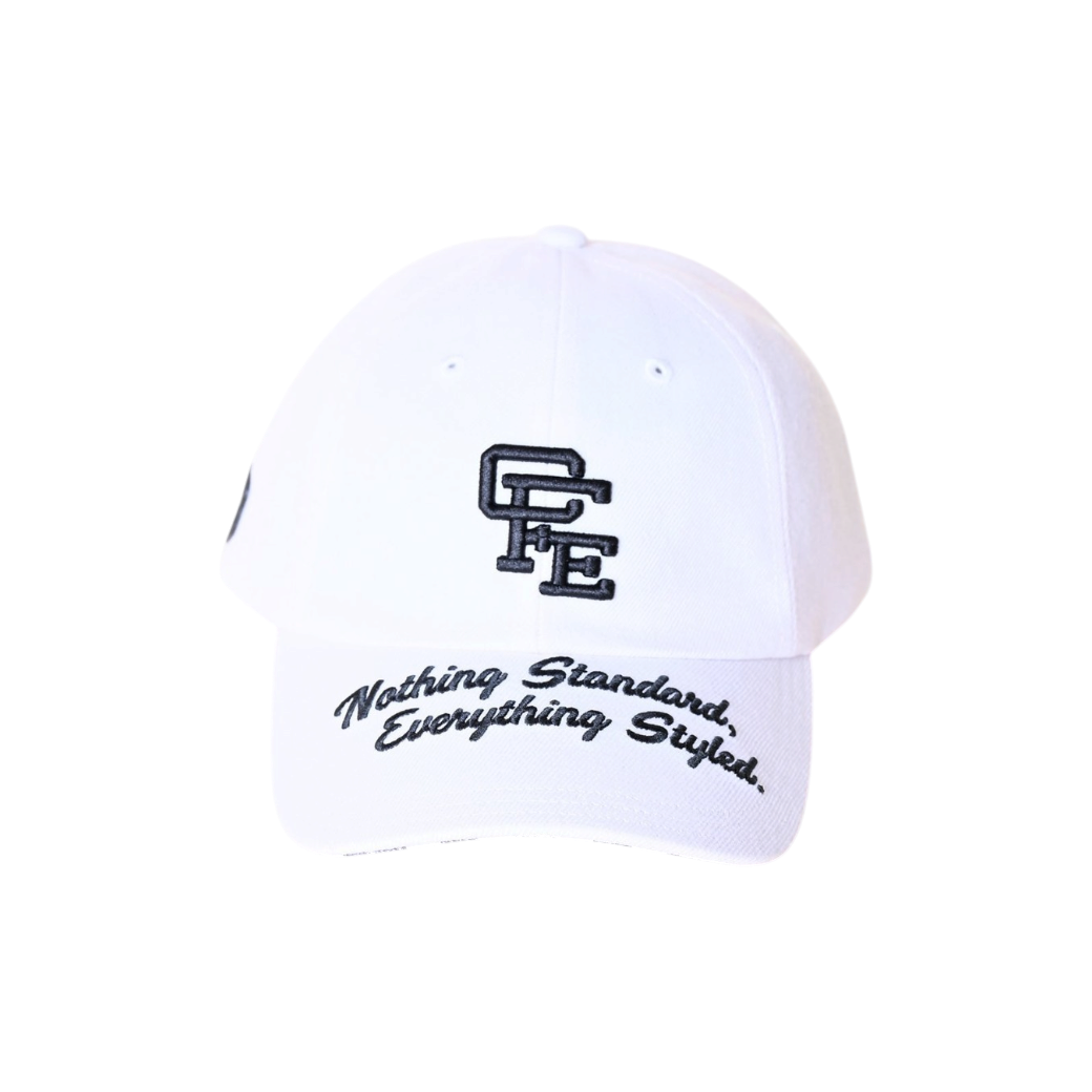 【CHECKER48】CFE SIGNATURE CAP キャップ OFF WHITE(CHE-C4800A811)