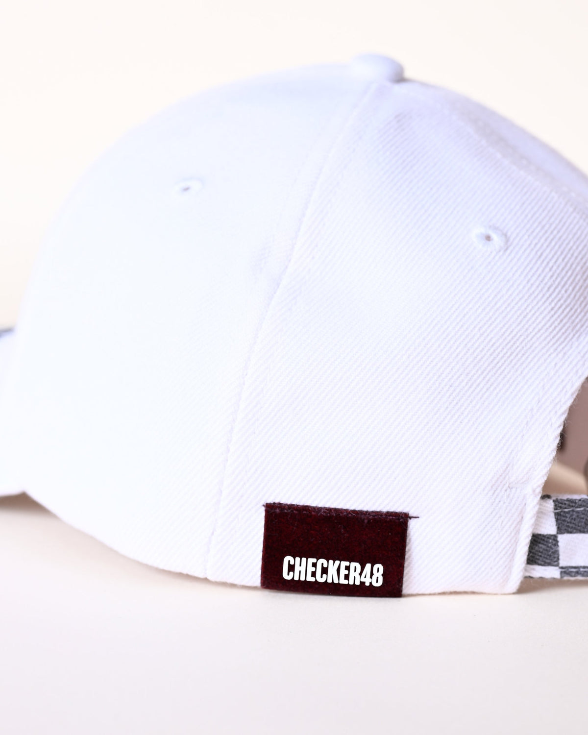【CHECKER48】CFE SIGNATURE CAP キャップ OFF WHITE(CHE-C4800A811)