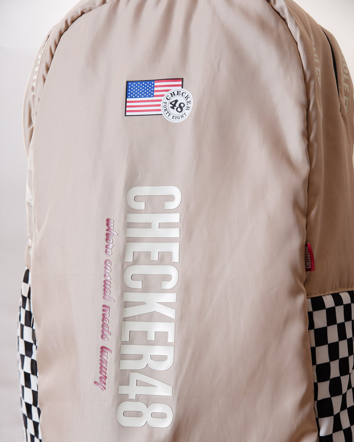 【CHECKER48】POODIE TRAVEL COVER トラベルカバー BEIGE(CHE-C4800A817)