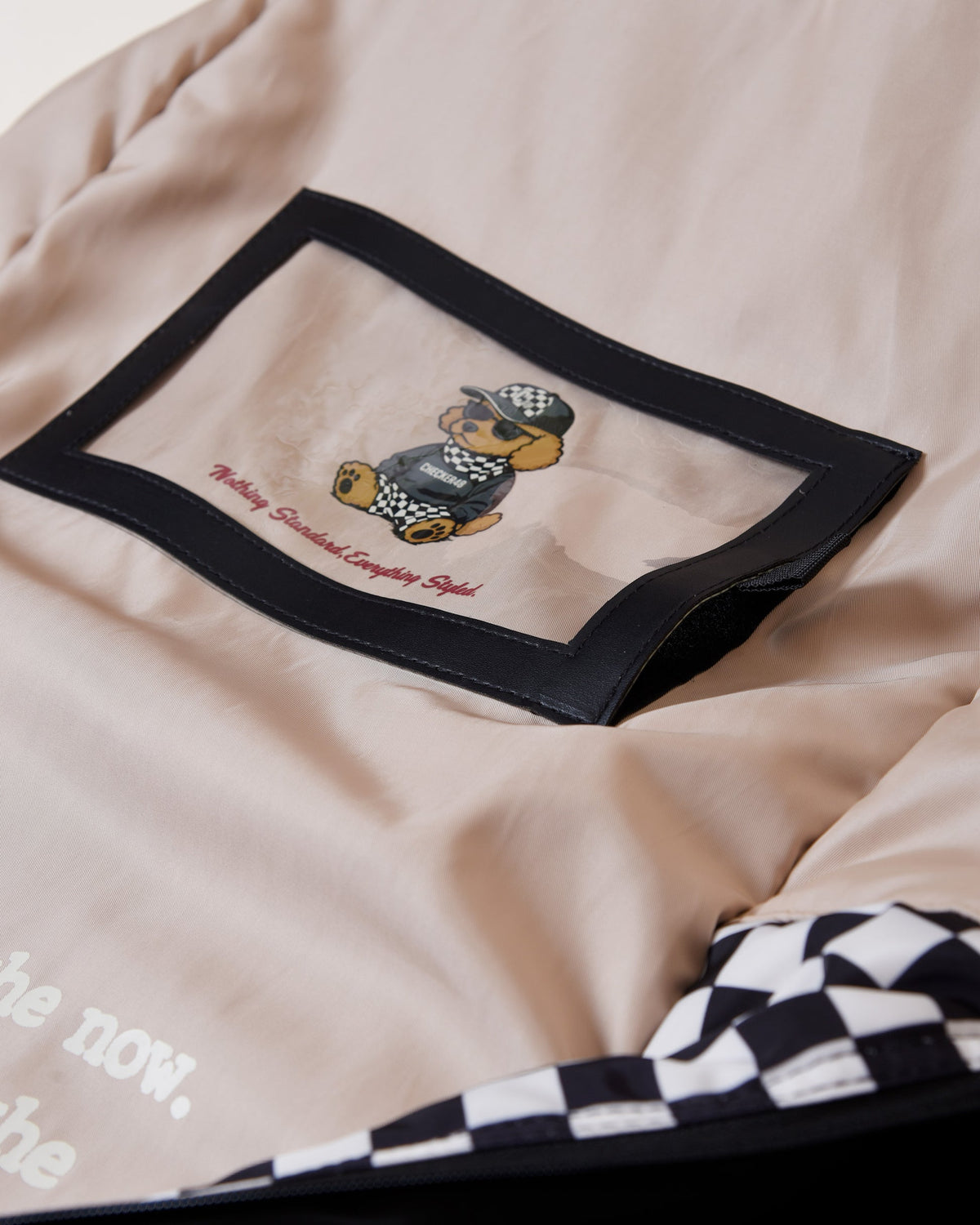【CHECKER48】POODIE TRAVEL COVER トラベルカバー BEIGE(CHE-C4800A817)