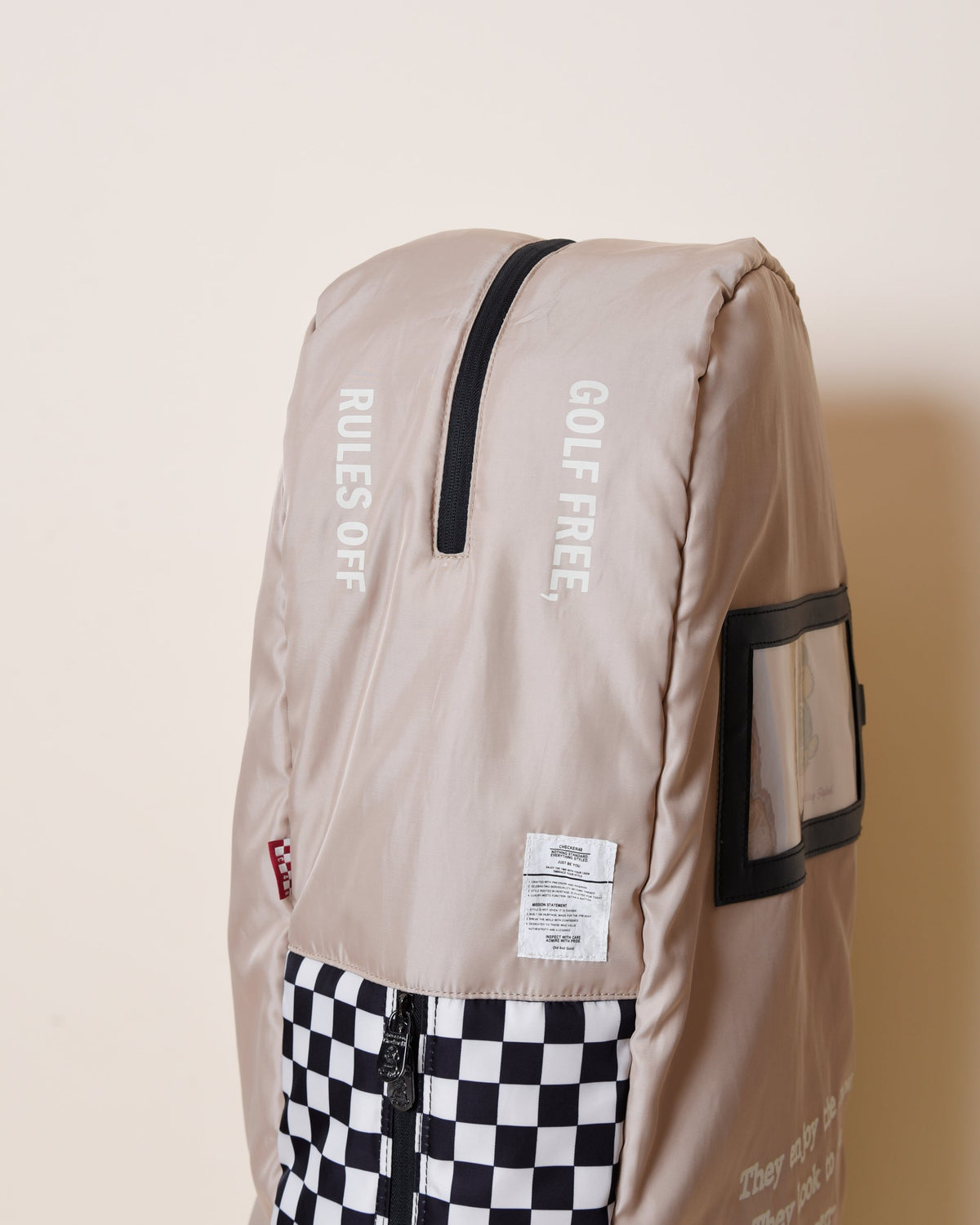 【CHECKER48】POODIE TRAVEL COVER トラベルカバー BEIGE(CHE-C4800A817)